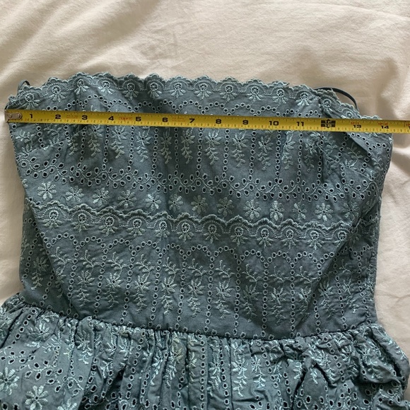 Betsey Johnson Ruffled Eyelet Tea Party Dress - Picture 3 of 6